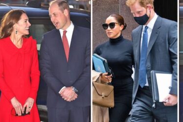 Famille royale EN DIRECT : Harry et Meghan « échouent » aux États-Unis – William et Kate sur le point de fondre