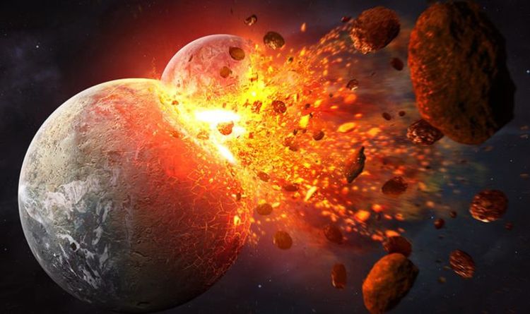 La roche d'UNE AUTRE PLANÈTE pourrait être près du noyau de la Terre après une ancienne collision