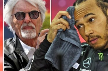 Lewis Hamilton "ne revient pas" en F1, déclare Bernie Ecclestone