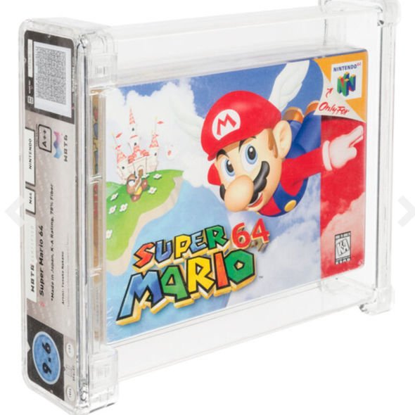 Ventes aux enchères de jeux Super Mario 64 Wata