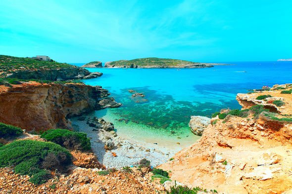 Une vue sur la côte et voir à Malte