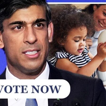 Rishi Sunak SONDAGE : Le Chancelier fait-il du bon travail avec l'économie britannique ?  VOTER ICI