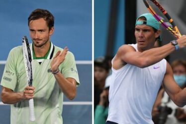 Daniil Medvedev partage le rêve d'enfance de Rafael Nadal avant la finale de l'Open d'Australie