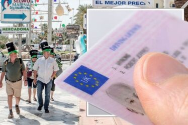 Les expatriés britanniques en Espagne ont porté un coup dur à la règle du permis de conduire britannique – invités à agir