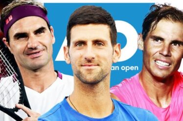 Novak Djokovic menace de ruiner les espoirs de Rafael Nadal et Roger Federer à l'Open d'Australie