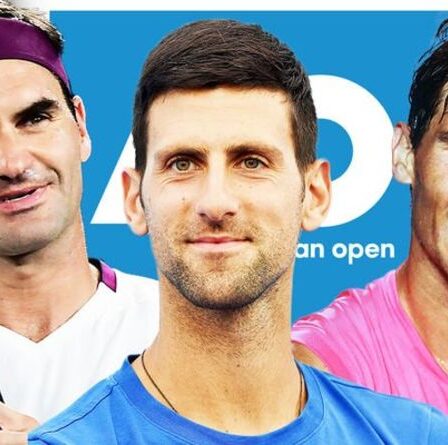 Novak Djokovic menace de ruiner les espoirs de Rafael Nadal et Roger Federer à l'Open d'Australie