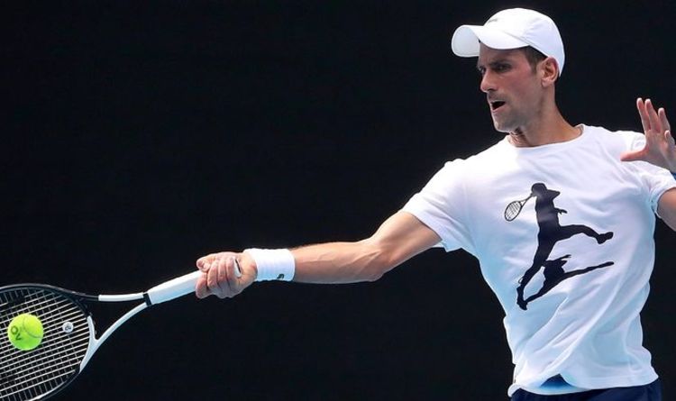 Novak Djokovic reçoit un "accueil inconfortable" des stars de l'Open d'Australie à l'entraînement