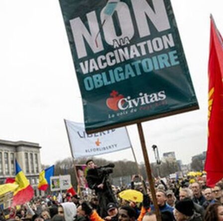 Que se passe-t-il à Bruxelles ?  Les protestations tournent au vinaigre alors que la police tire des canons à eau sur la foule