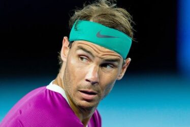 Rafael Nadal a envoyé un avertissement à Roger Federer et Novak Djokovic avant la finale de l'Open d'Australie