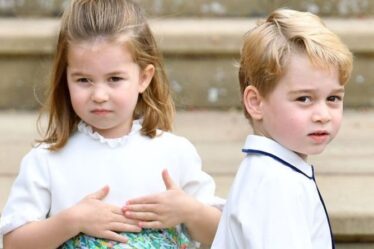 'Une séquence effrontée!'  La princesse Charlotte la plus coquine des enfants de Cambridge