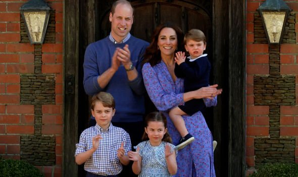 Kate, William et leurs trois enfants
