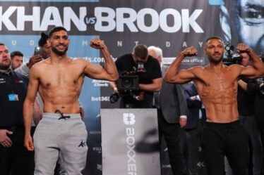 Amir Khan vs Kell Brook LIVE: mises à jour de boxe, diffusion en direct, résultats undercard