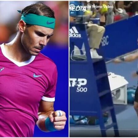 Rafael Nadal claque Alexander Zverev alors que l'Allemand est condamné à une amende de 30 000 £ et pourrait faire face à une interdiction de tournée
