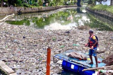 Solution piège à ordures à la pollution des océans au Sri Lanka