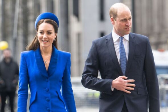 Catherine, duchesse de Cambridge et le prince William au Commonwealth Day Service