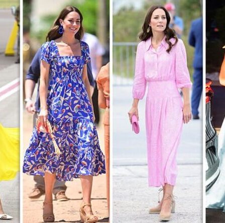 La garde-robe caribéenne de Kate Middleton a coûté la somme incroyable de 35 000 £ "Toujours belle !"