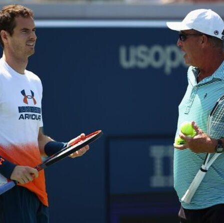 Andy Murray a frappé Ivan Lendl avec une balle de tennis et a célébré comme s'il avait gagné un Grand Chelem