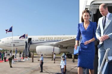 Avion royal: à l'intérieur du transport royal chic du prince William et de Kate vers les Caraïbes