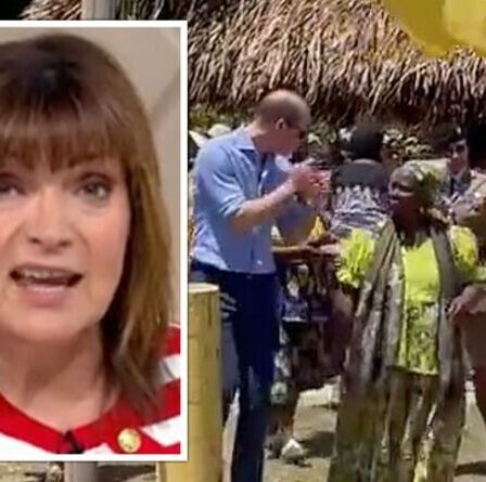 'Combien de fois les membres de la famille royale doivent-ils danser ?!'  Lorraine se moque du voyage de Kate et William au Belize