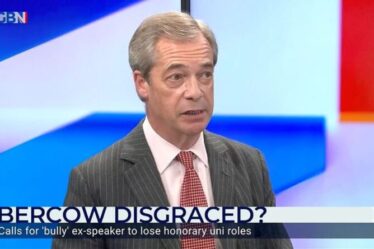 GB News : Nigel Farage s'en prend à l'ex-président John Bercow - "Il a obtenu sa récompense politique !"