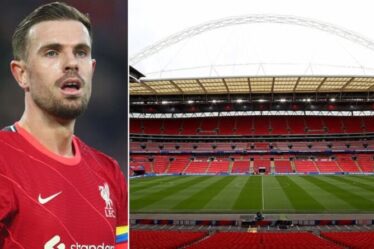 Jordan Henderson de Liverpool frappe alors que la FA demande un snob pour déplacer le match nul de Wembley contre Man City