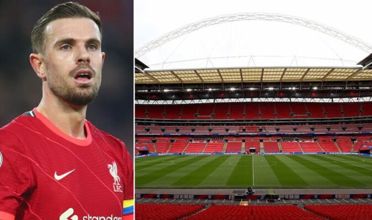 Jordan Henderson de Liverpool frappe alors que la FA demande un snob pour déplacer le match nul de Wembley contre Man City