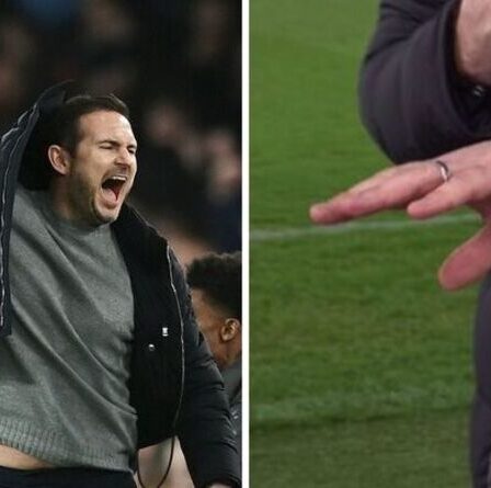 Le patron d'Everton, Frank Lampard, craint de s'être « cassé la main » en célébrant le vainqueur de Newcastle