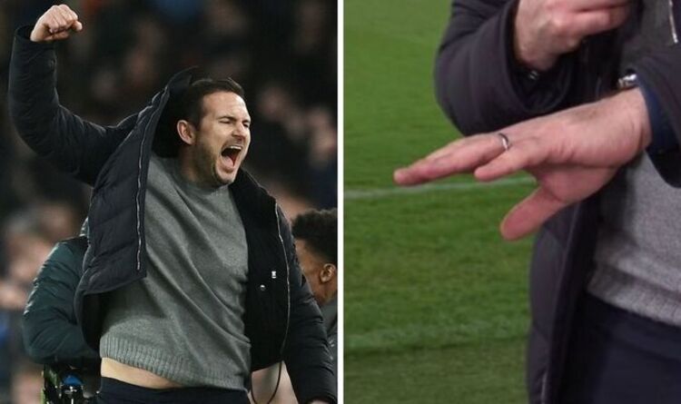 Le patron d'Everton, Frank Lampard, craint de s'être « cassé la main » en célébrant le vainqueur de Newcastle
