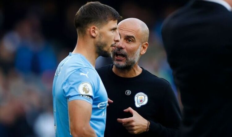 Le patron de Man City, Pep Guardiola, confirme la chronologie des blessures de Ruben Dias dans le double coup de Man Utd