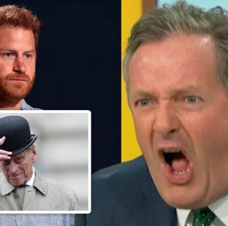 Piers Morgan s'en prend au prince Harry pour le service du grand-père du prince Philip