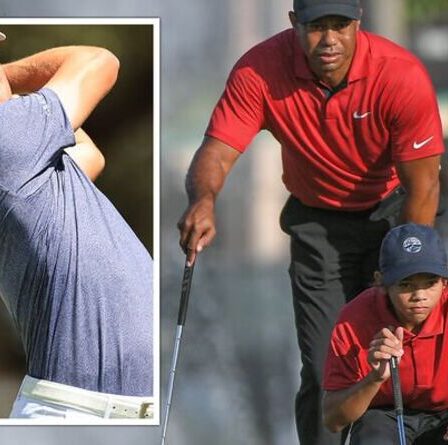 Tiger Woods "avait l'air bien" lors de la ronde d'entraînement des Masters avec son fils Charlie et Justin Thomas