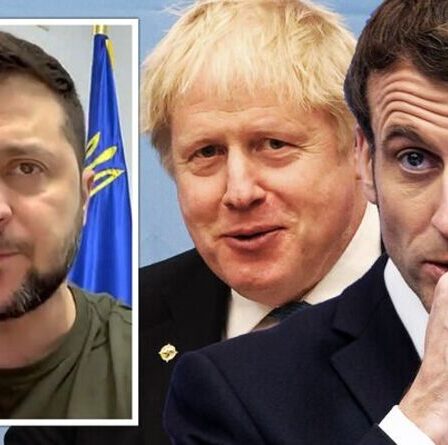 Ukraine War LIVE: Zelensky dénonce la "peur" de Macron à un tournant décisif - le Royaume-Uni "aide davantage"