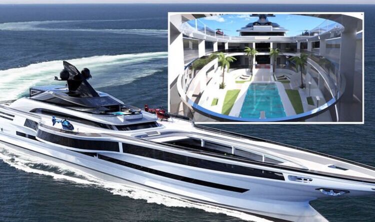 Un superyacht «futuriste» d'une valeur de 418 millions de livres sterling devrait devenir le bateau le plus large du monde