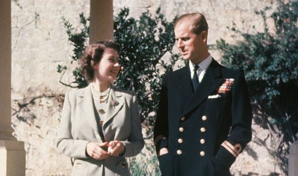 La reine et le prince Philip en lune de miel à Malte