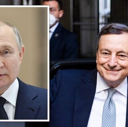 Coup de marteau énergétique de Poutine alors que l'Italie signe un énorme accord sur le gaz - Draghi exige un plafond pour entraver la guerre