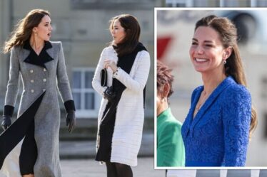 Kate Middleton enfreint la règle car « se déshabiller en public est de mauvais goût » – porte maintenant une robe manteau