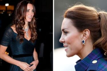 Kate Middleton porte les bijoux de la reine pour faire un clin d'œil à la famille royale - la duchesse a un style "audacieux"