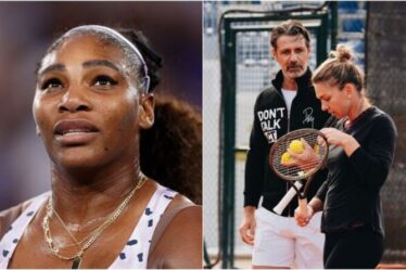L'avenir du tennis de Serena Williams est incertain après que l'entraîneur s'est associé à Simona Halep