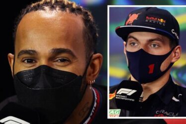 Lewis Hamilton et Max Verstappen partagent une blague sur le « piercing au mamelon »