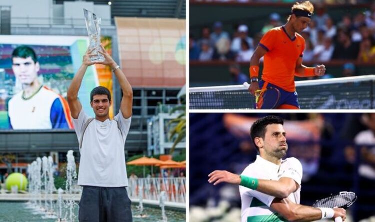 Novak Djokovic a averti que l'émergence de Carlos Alcaraz est "parfaite" pour Rafael Nadal