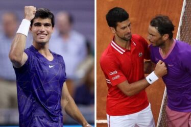 Novak Djokovic et Rafael Nadal ont mis en garde contre la place de numéro 1 mondial de Carlos Alcaraz