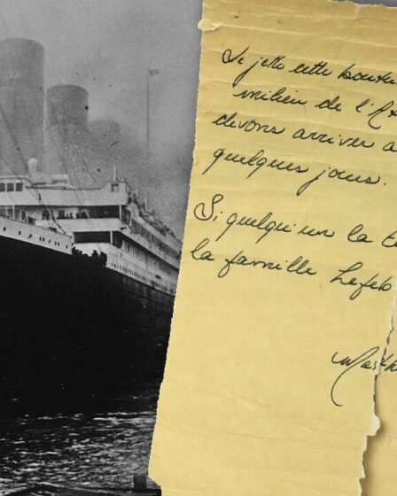 Fraude sur le Titanic : un "message dans une bouteille" aurait été jeté du paquebot, probablement un canular élaboré