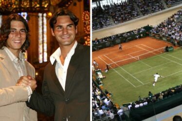 À l'intérieur du match emblématique mi-herbe-mi-terre battue de Roger Federer et Rafael Nadal à 1 million de livres sterling