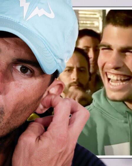 Carlos Alcaraz se moque de la question des "cojones" après la superbe victoire de Rafael Nadal à l'Open de Madrid