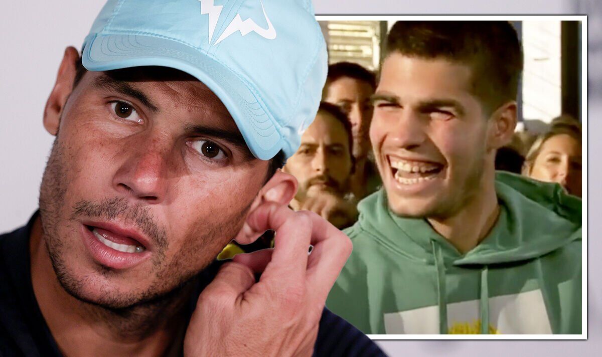 Carlos Alcaraz se moque de la question des "cojones" après la superbe victoire de Rafael Nadal à l'Open de Madrid