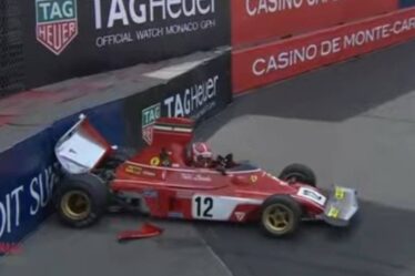 La malchance monégasque de Charles Leclerc continue après le crash de l'emblématique Ferrari de Niki Lauda