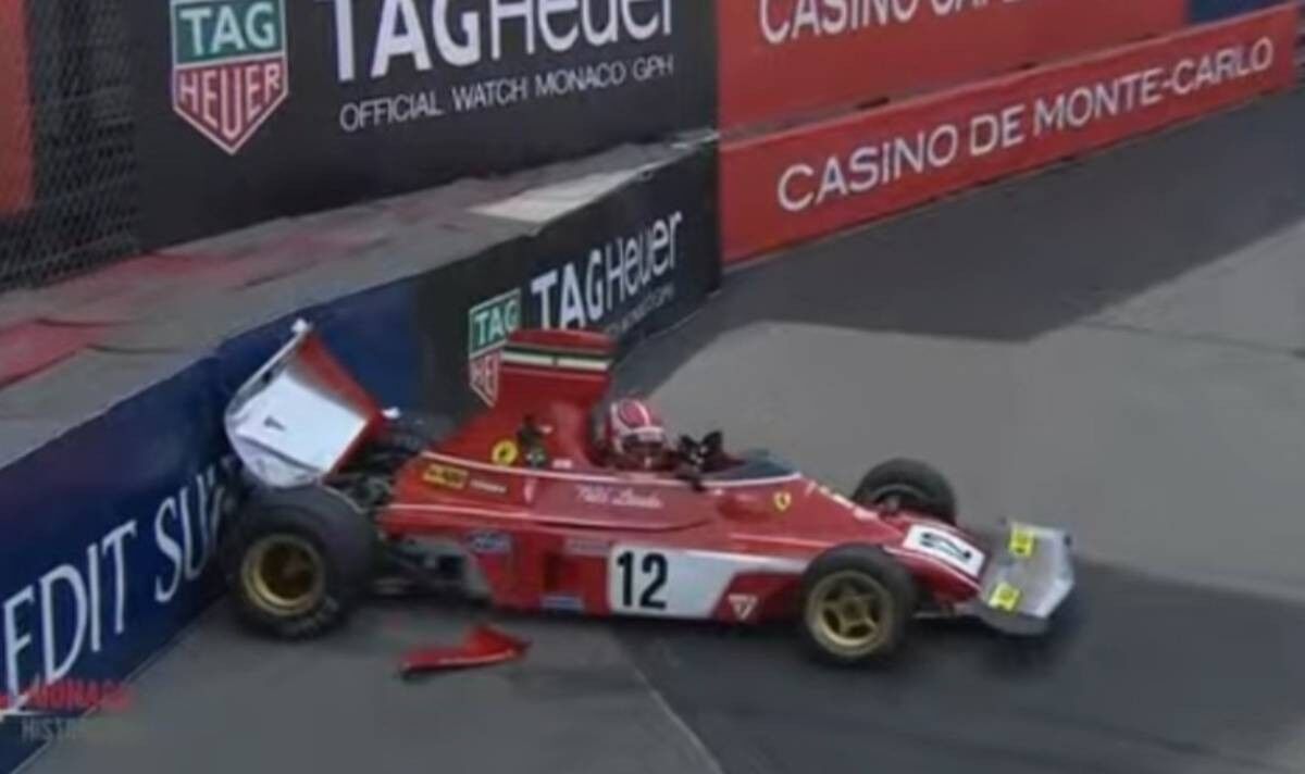 La malchance monégasque de Charles Leclerc continue après le crash de l'emblématique Ferrari de Niki Lauda