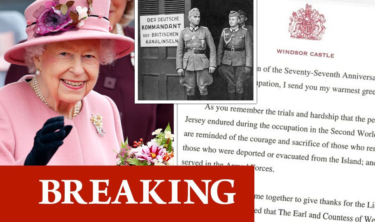 La reine salue le "courage" des insulaires anglo-normands alors qu'ils célèbrent 77 ans depuis la libération nazie