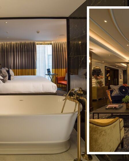 Le Guardsman Hotel promet intimité, luxe et une baignoire de chevet que vous ne voudrez plus quitter