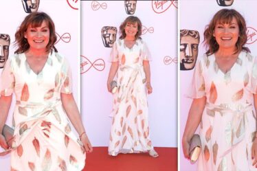 Lorraine Kelly est superbe à 62 ans pour les BAFTA après les craintes du tapis rouge concernant la prise de poids